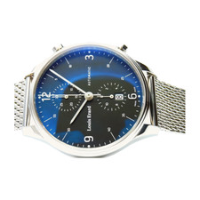 Louis Erard Heritage Minimalist LE78289AA02BNA08 Automatik Uhr Blau JP