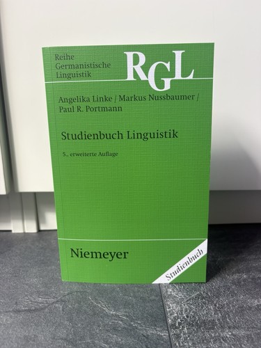Studienbuch linguistik - studienbuch, 5