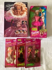 Barbie Twinkle Lights & Cut and Style Barbie mit 3x Hair Refills 90er