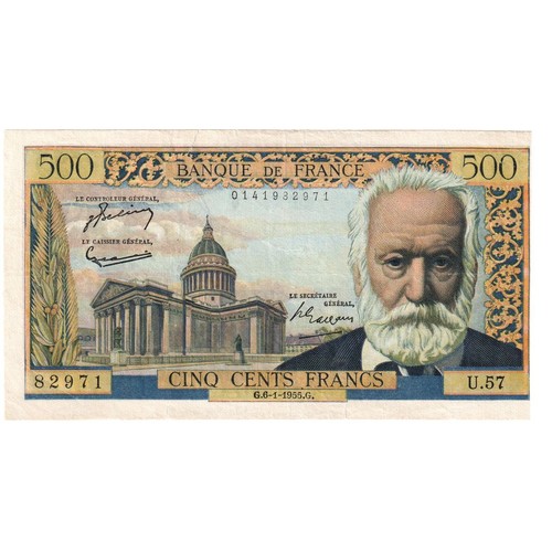 Frankreich 500 francs - 500, victor