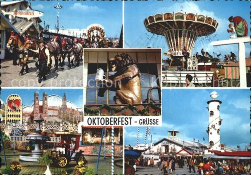 Oktoberfest muenchen karussell - oktoberfest,