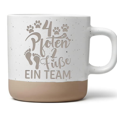 Tasse pfoten füße ein - tasse,