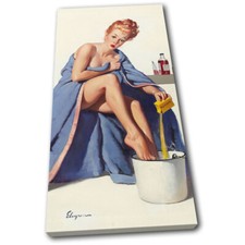 Vintage Girl Poster Sexy Retro