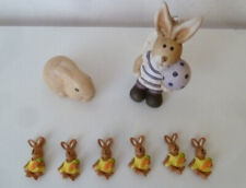8-tlg. Ostern Deko Set Hasen