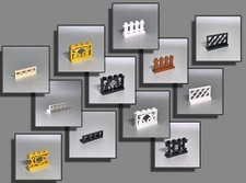 LEGO® Zaun Gartenzaun Balustrade Brüstung Brüstungsgeländer Geländer Balkon