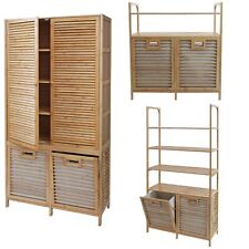 Bambus Badezimmerschrank