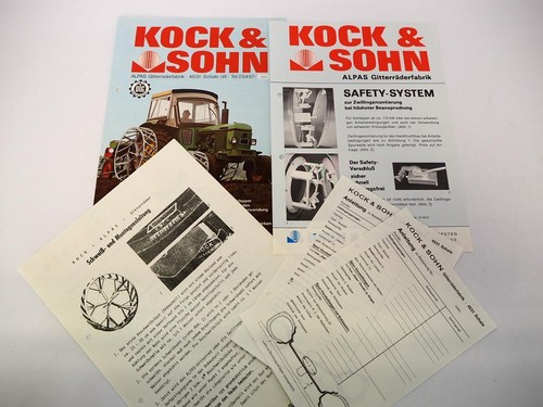 Original prospekt kock - 2x, &