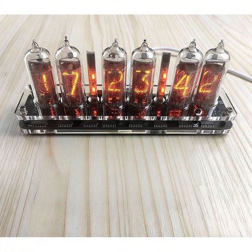 Bit nixie tube clock - in-14,
