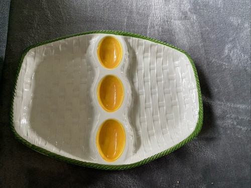 Vintage eierplatte - vintage,