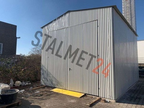 Blechgarage 5x7 metallgarage - blechgarage,