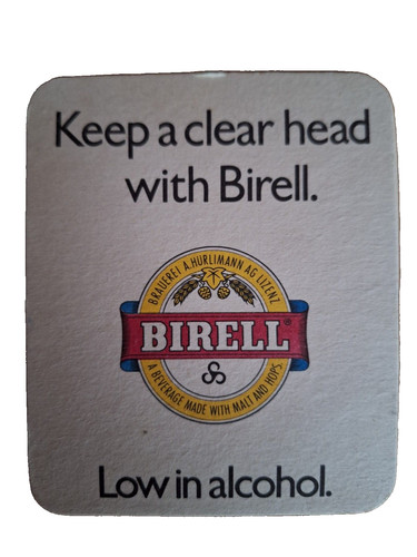 Birell bierdeckel keep a - birell, bierdeckel,
