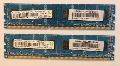 Ramaxel ddr 3 1333 - 4, gb