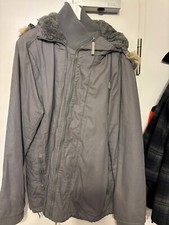 BENCH Winterjacke XXL hellgrau
