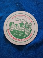 Bierdeckel 1998 Flecken Lemförde - Barre Bräu