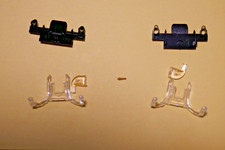 Märklin 3356, 3359, usw. f.  Elok - Krokodil Lichtkörper + Pufferbohle + Pfeife