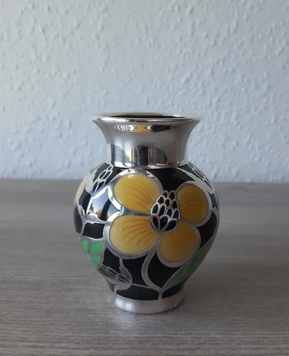 Thomas porzellan vase silber - vase,