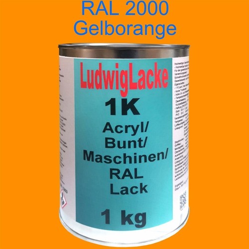 Acryllack buntlack - 1k,
