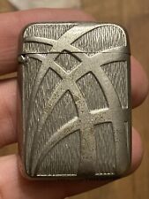 Pyrogen Eiskratzer Dose Streichholzschachtel Frankreich Nach 1900 Antik Metall