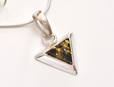 Bernstein Anhänger Silber 925