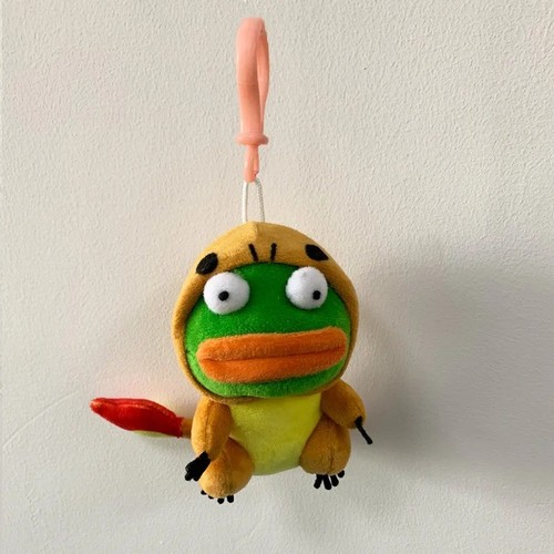 Trauriger frosch plüsch - trauriger,