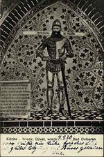 Bad Doberan Ostsee 1930 Doberaner Münster Kirche Wandgemälde Fresko Wieck Düvel