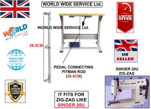Singer 20he zickzack pedal - singer,