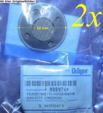2x DRÄGER FEUCHTIGKEITS KONDENSATOR M08974 KOMPRESSOR CONDENSER NARKOSEGERÄT DIA