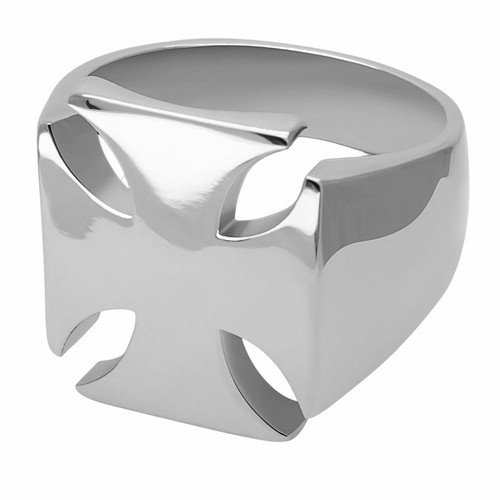 Biker ring eisernes kreuz - biker,