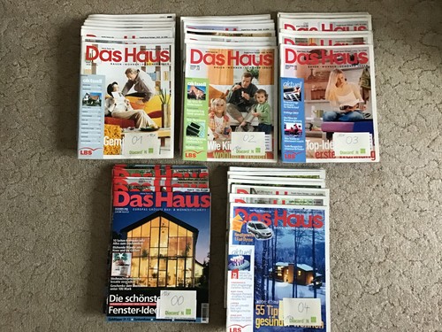 50x zeitschrift das haus - 50x, "das