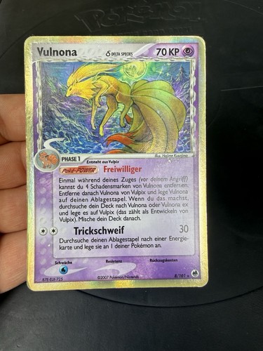 Pokémon karten vulnona delta - karten,