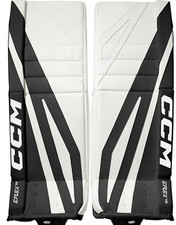 CCM EFLEX 7.9 Eishockey Torwartschiene Senior weiß-schwarz