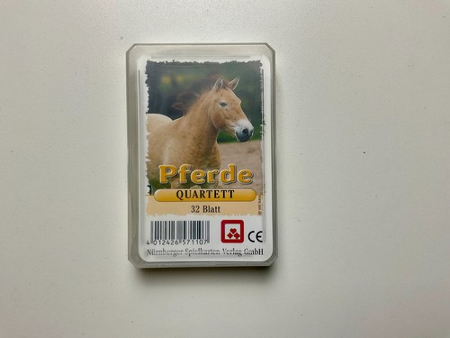 Pferde quartett blatt - pferde,