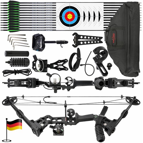 Compoundbogen carbonpfeile set - compoundbogen,