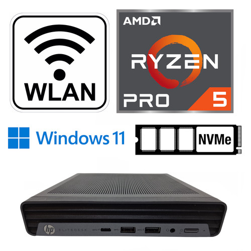 Elitedesk 805 wlan amd - hp,