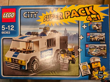 LEGO® City 66363 - City Super Pack 4 in 1 | EOL 2010 | MISB | Sealed| NEU + OVP