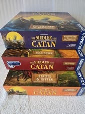 Die Siedler von Catan  / Großes Paket + Holzfiguren bis 6 Sp. Promo / Rarität   