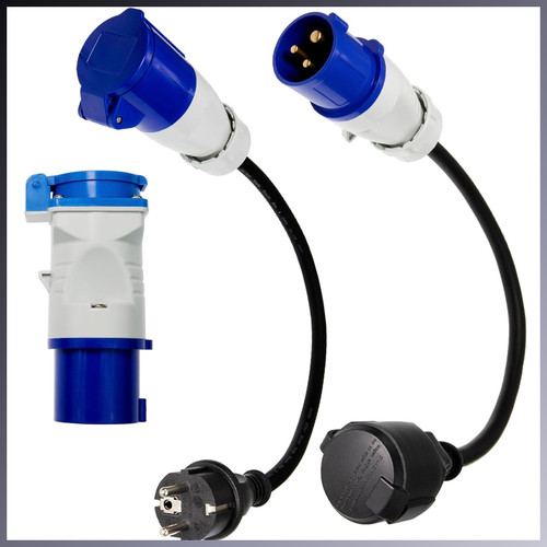 Cee adapter 230v 16a - cee, camping