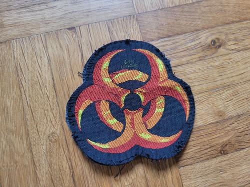 Biohazard band logo aufnäher - band,