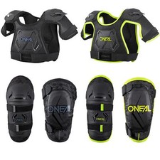 O'Neal Peewee Kinder Protektoren Combo Komplettset Knie Ellenbogen Oberteil 4-9
