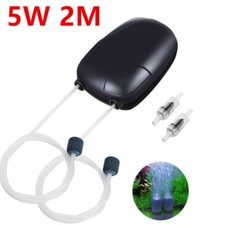 Belüfter Teich Aquarium Sauerstoffpumpe Luftpumpe Membranpumpe Pumpe + Schläuche