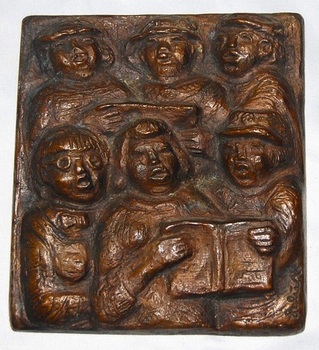Relief karl kluth singenden - ,