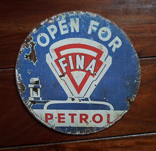 Fina petrol rundes - petrol,
