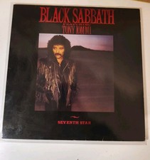 Black Sabbath   feat. Tony Lommi – Seventh Star  LP Vinyl 1986 Germany EX/VG++
