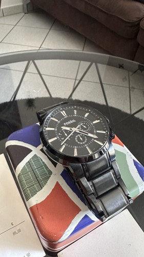Fossil herrenuhr schwarz - herrenuhr,