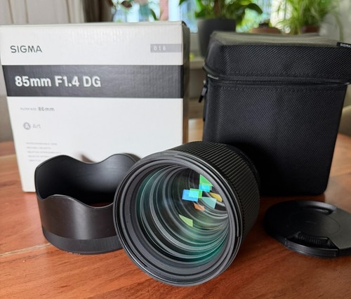 Sigma 85mm hsm art - f1.4,