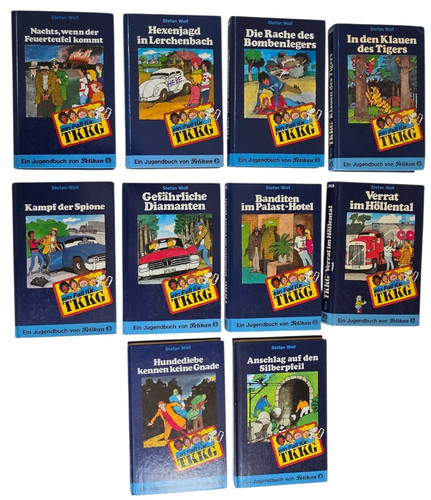 10x tkkg bücher - tkkg,