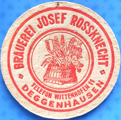 Alter dicker bierdeckel - dicker, vk