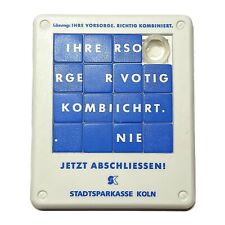 Schiebepuzzle Stadt Sparkasse