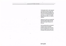 B & O   Bedienungsanleitung