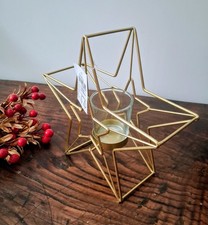 Kerzenhalter aus vergoldetem